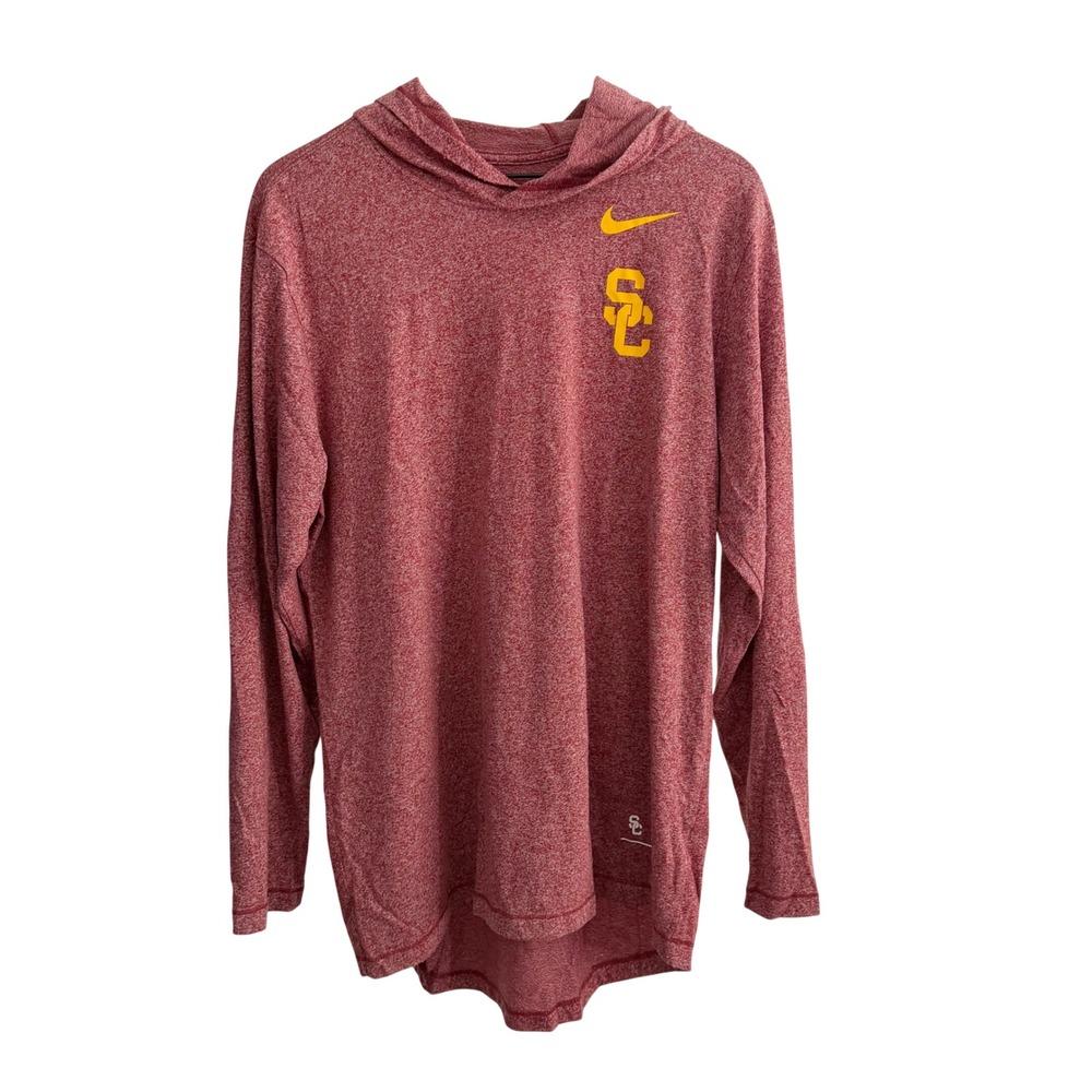 Nike USC Trojans Hoodie T-Shirt Red Large Sportswear College Game Day Collegiate